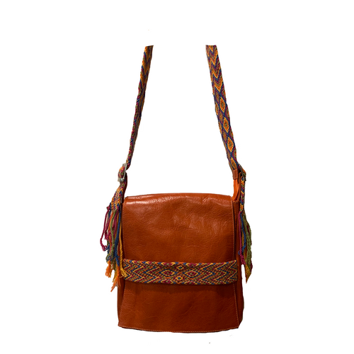 Nopsa handbag  Wayuu orange