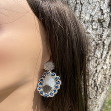 Load image into Gallery viewer, Pirarucu Blue Earrings