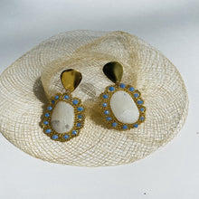Load image into Gallery viewer, Pirarucu Ocean Blue Earrings